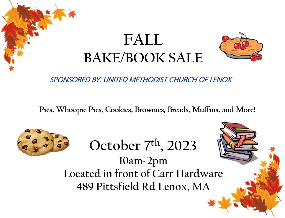 Bake and Book Sale Flyer JPG.png